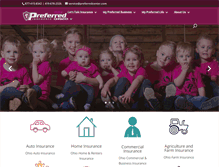 Tablet Screenshot of preferredcenter.com